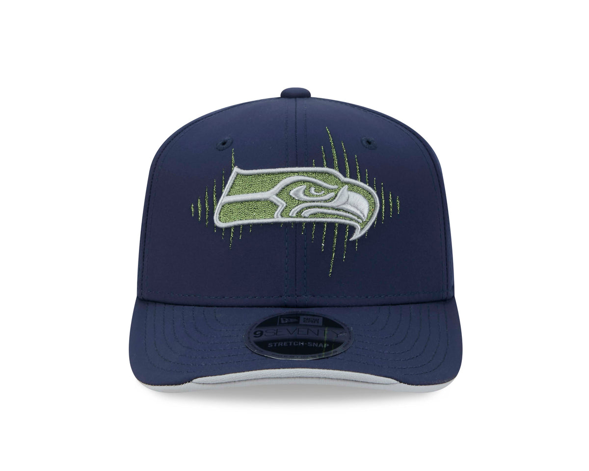 NFL Seattle Seahawks New Era 2026 Rivalry 9SEVENTY Stretch Snap Snapback Hat- Navy