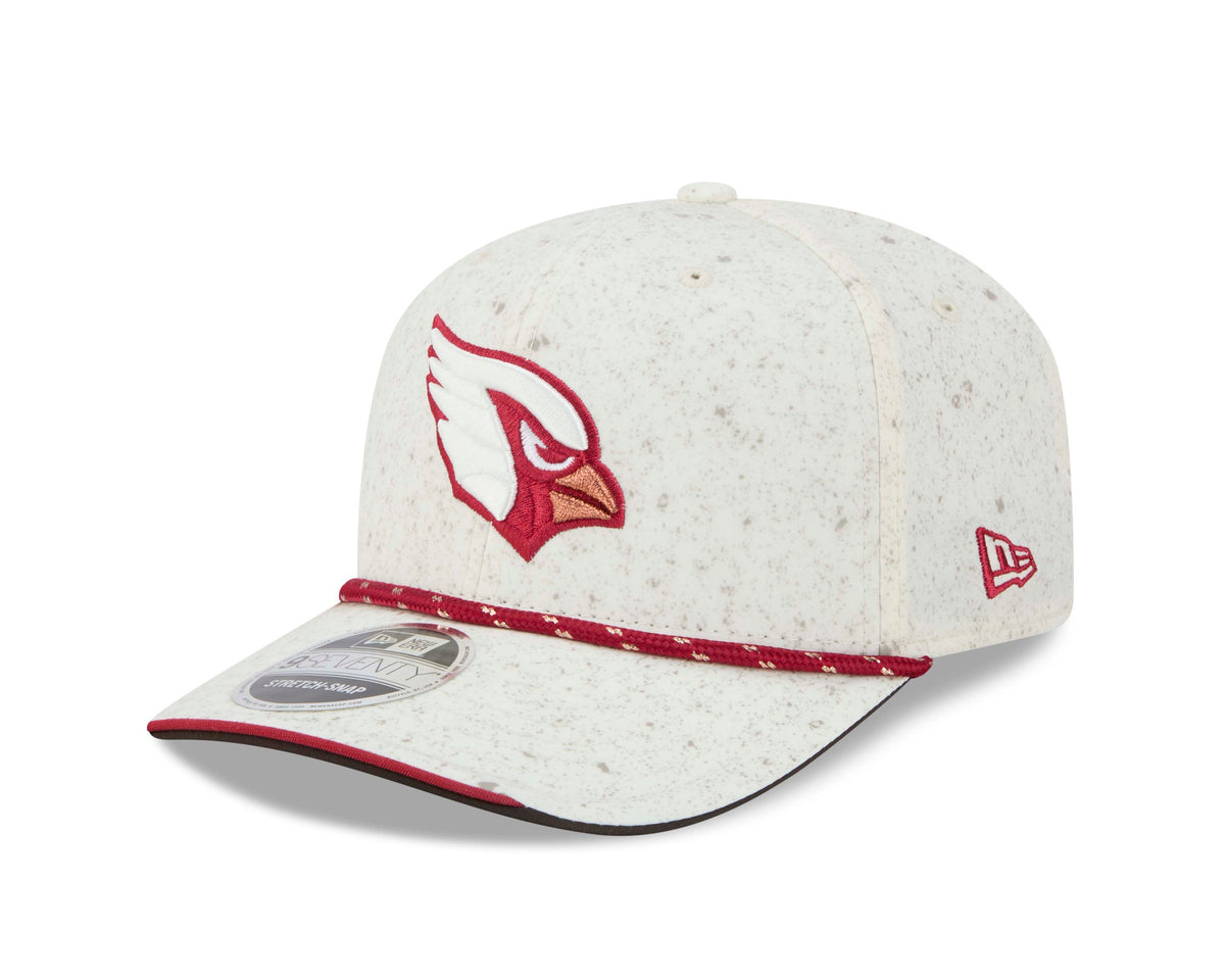 NFL Arizona Cardinals New Era 2026 Rivalry 9SEVENTY Stretch Snap Snapback Hat- Cream