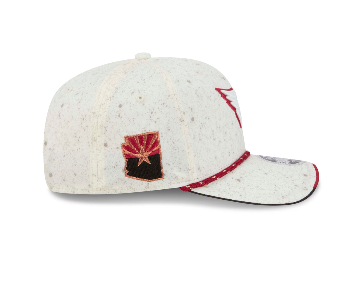 NFL Arizona Cardinals New Era 2026 Rivalry 9SEVENTY Stretch Snap Snapback Hat- Cream