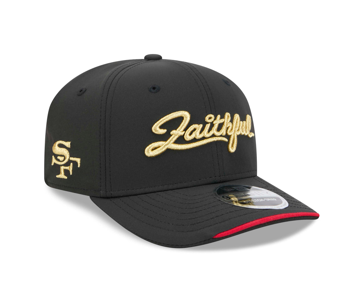 NFL San Francisco 49ers New Era 2026 Rivalry 9SEVENTY Stretch Snap Snapback Hat- Black