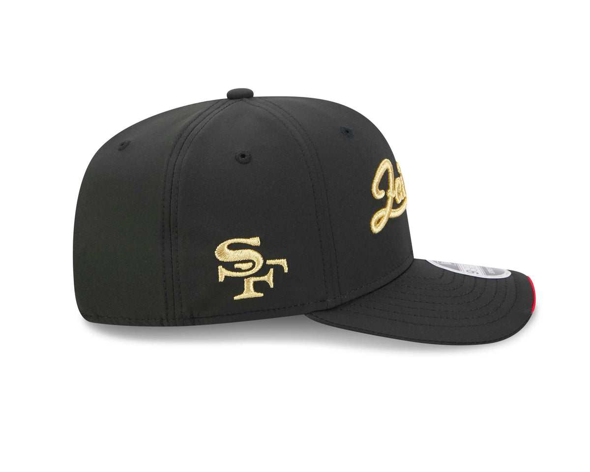 NFL San Francisco 49ers New Era 2026 Rivalry 9SEVENTY Stretch Snap Snapback Hat- Black