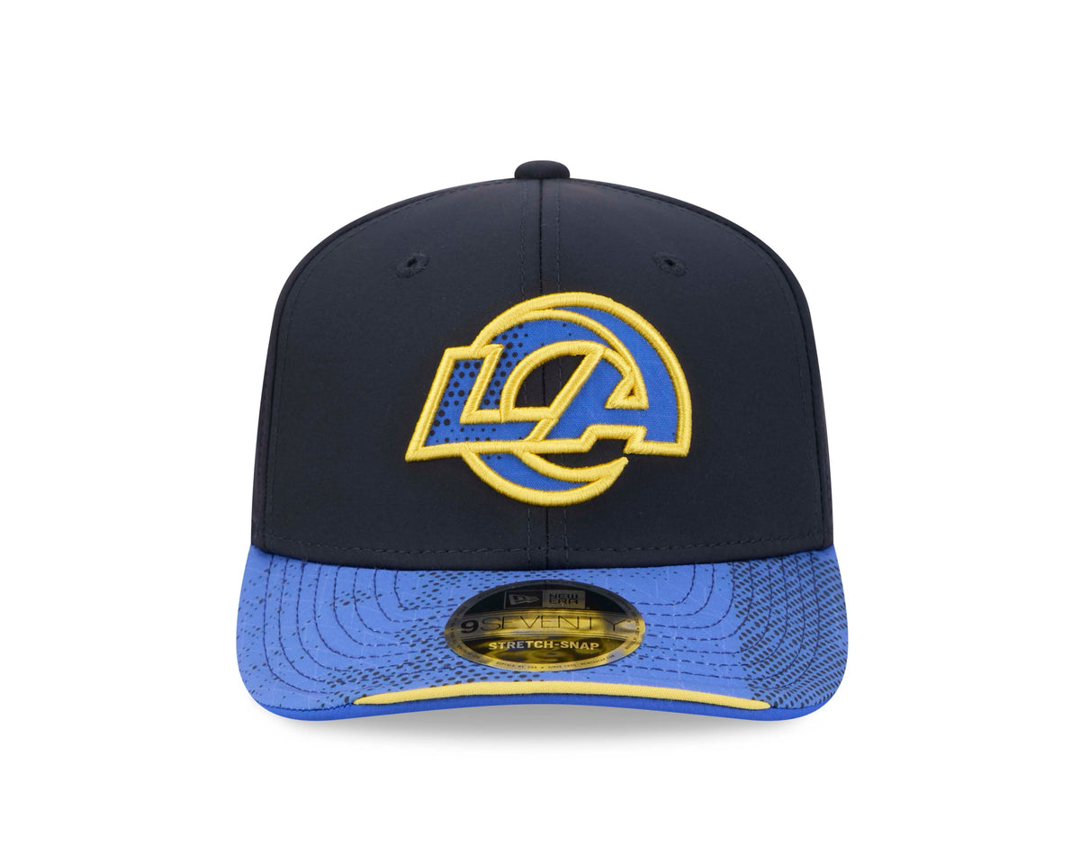NFL Los Angeles Rams New Era 2026 Rivalry 9SEVENTY Stretch Snap Snapback Hat- Navy