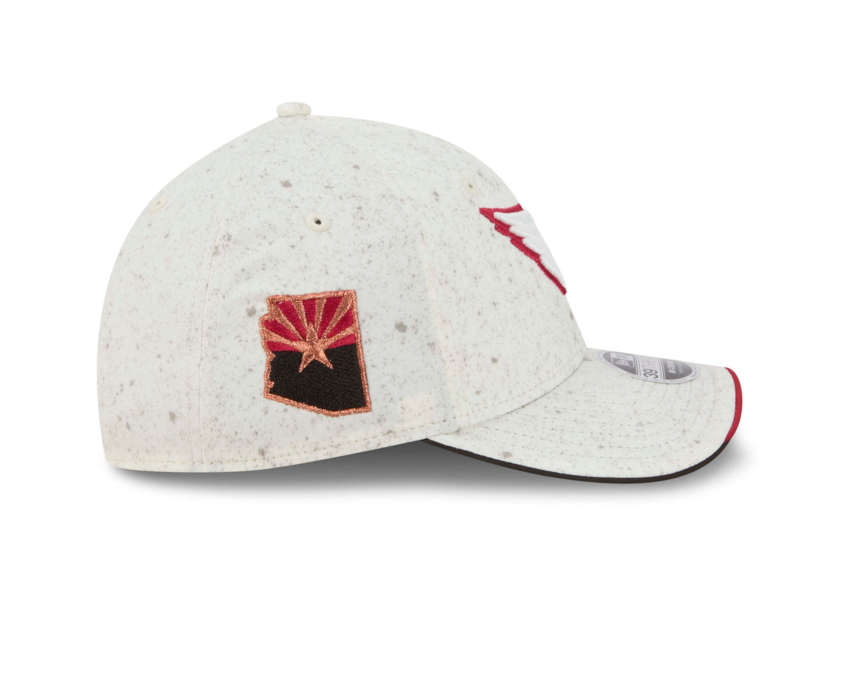 NFL Arizona Cardinals New Era 2026 Rivalry 39THIRTY M-Crown Flex Fit Hat- Cream
