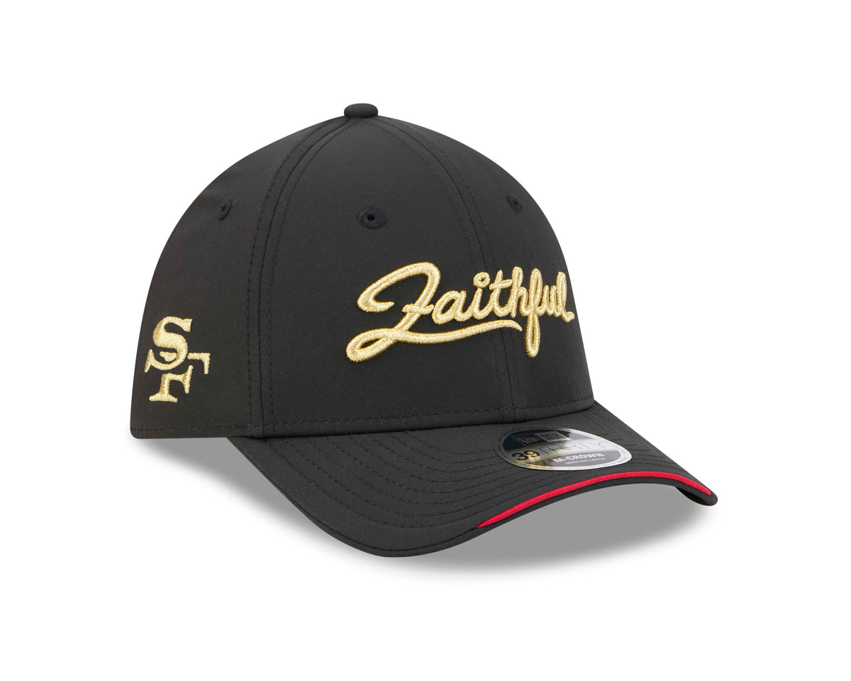 NFL San Francisco 49ers New Era 2026 Rivalry 39THIRTY M-Crown Flex Fit Hat- Black
