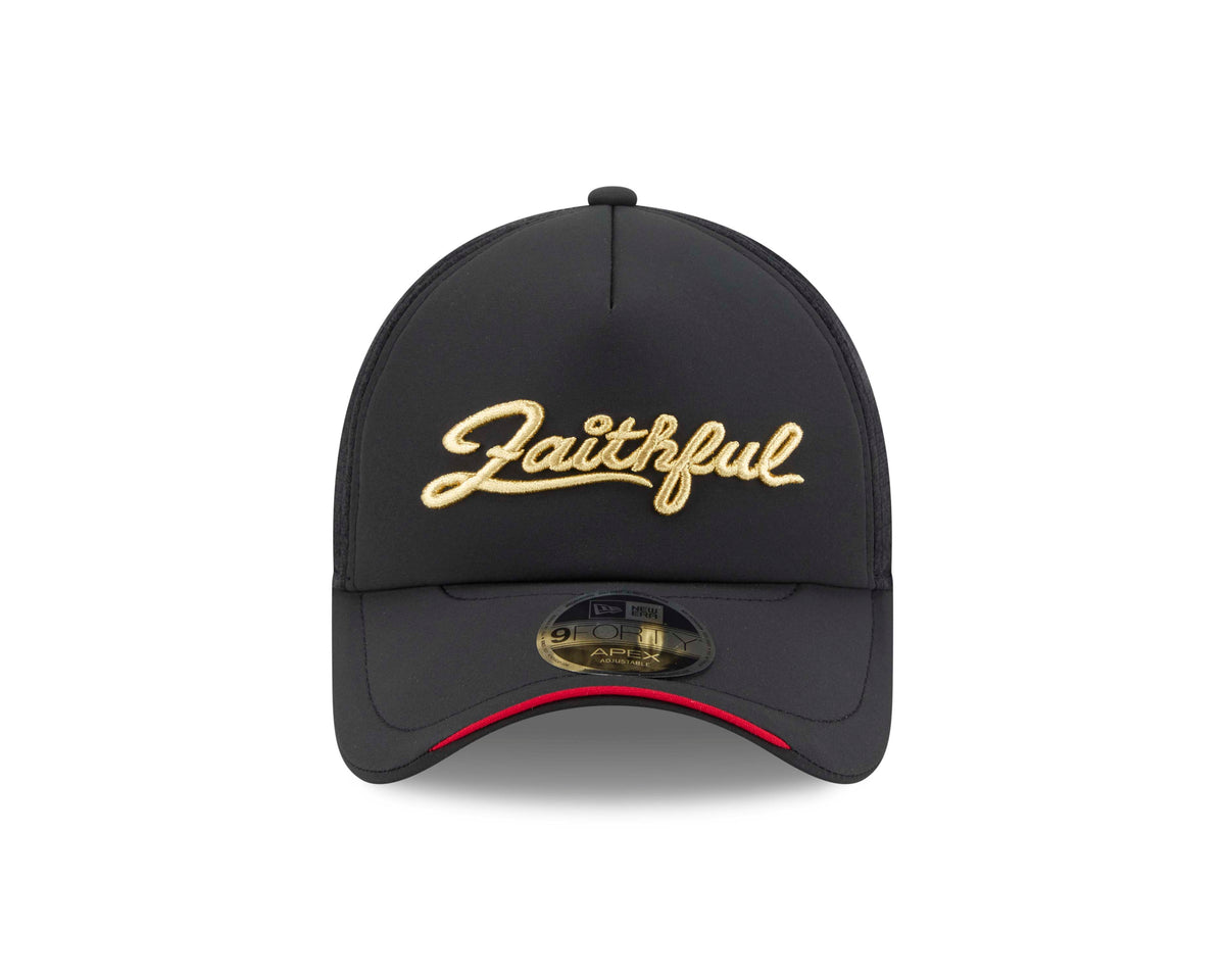NFL San Francisco 49ers New Era 2026 Rivalry Apex 9FORTY Snapback Hat- Black