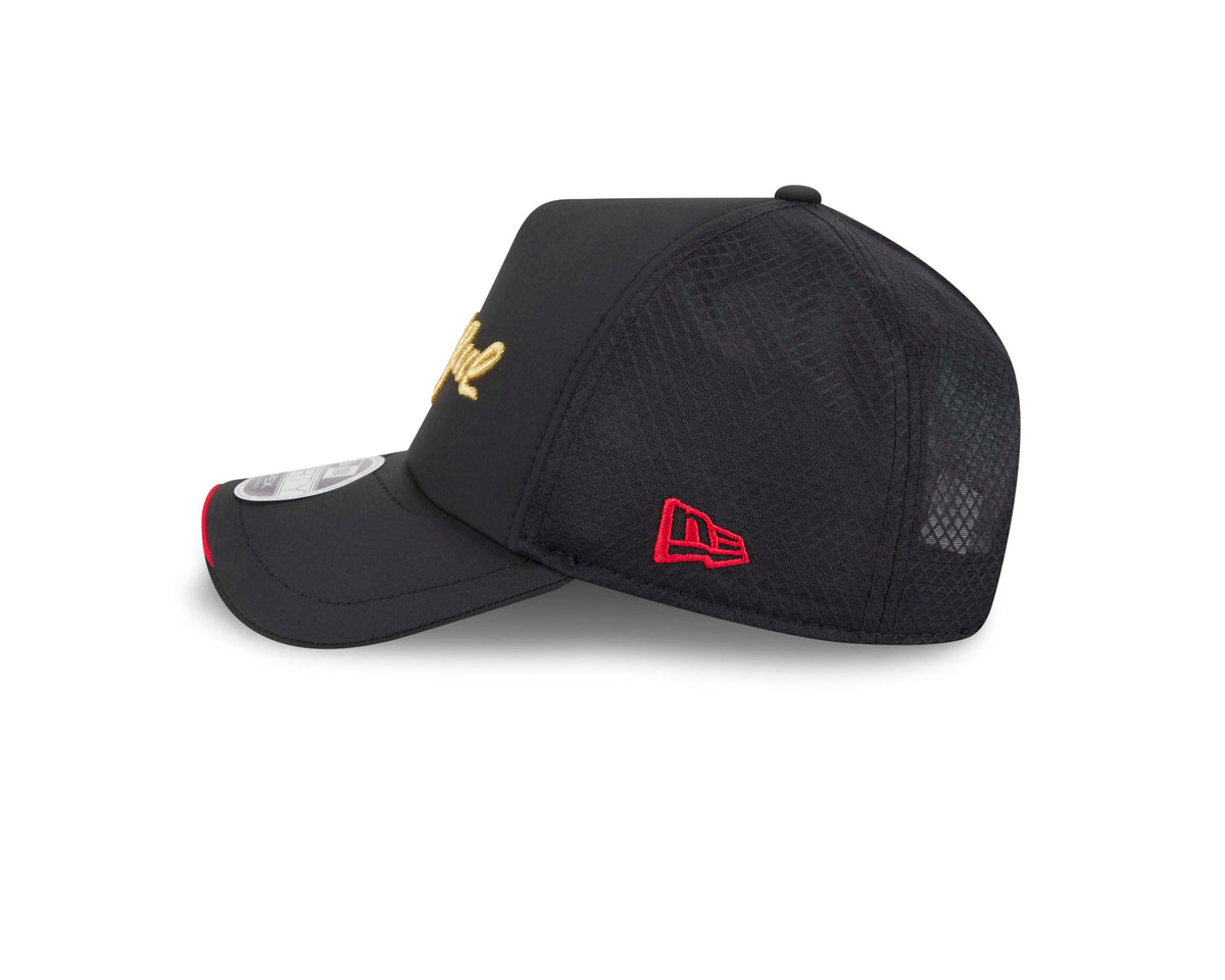 NFL San Francisco 49ers New Era 2026 Rivalry Apex 9FORTY Snapback Hat- Black