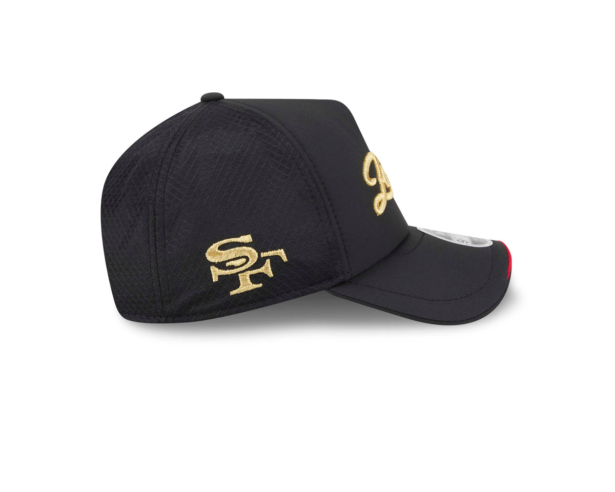 NFL San Francisco 49ers New Era 2026 Rivalry Apex 9FORTY Snapback Hat- Black