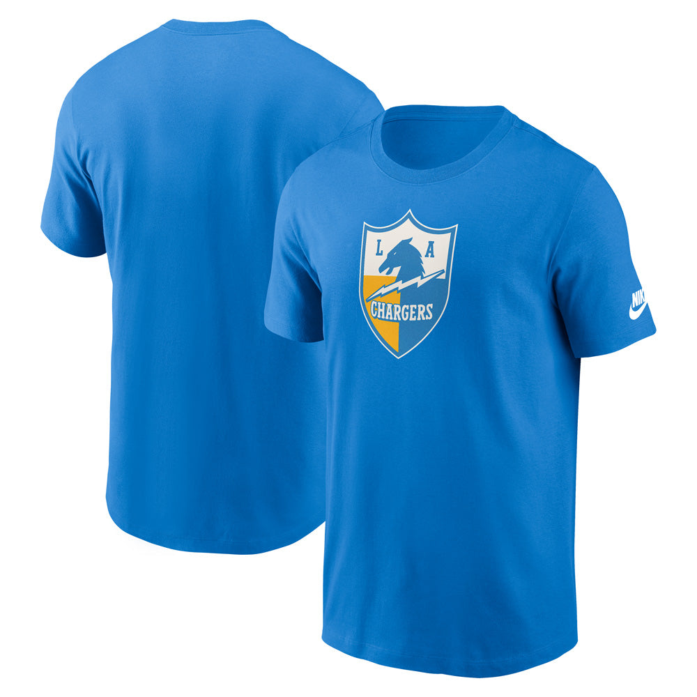 NFL Los Angeles Chargers Nike Rewind Essential T-Shirt - Blue
