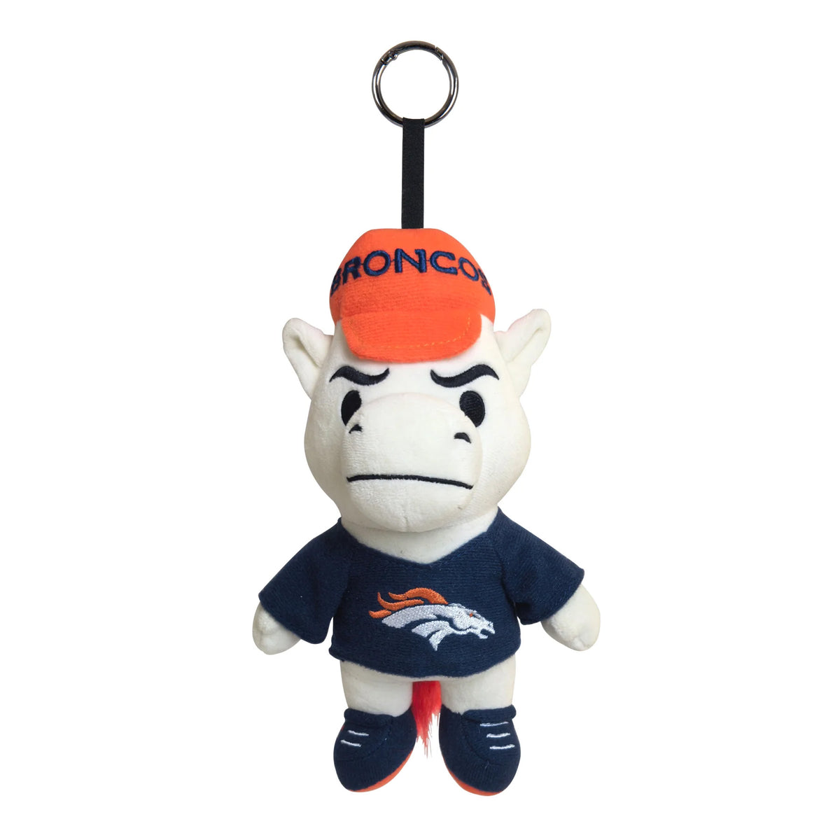 NFL Denver Broncos Logo Brands Huddle Bud Keychain