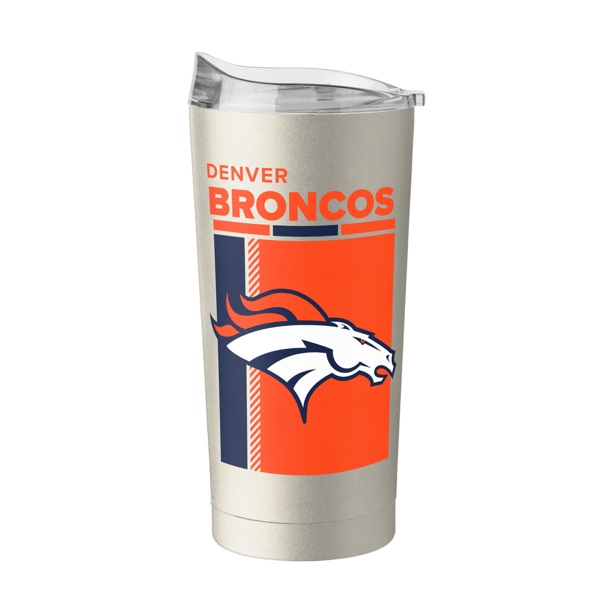 NFL Denver Broncos Logo Brands Poster 20oz Tumbler