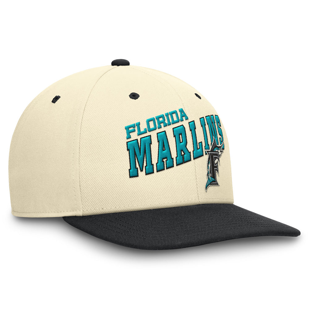 MLB Miami Marlins Nike Cooperstown Wave Snapback