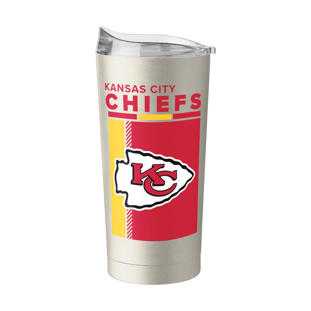 NFL Kansas City Chiefs Logo Brands Poster 20oz Tumbler