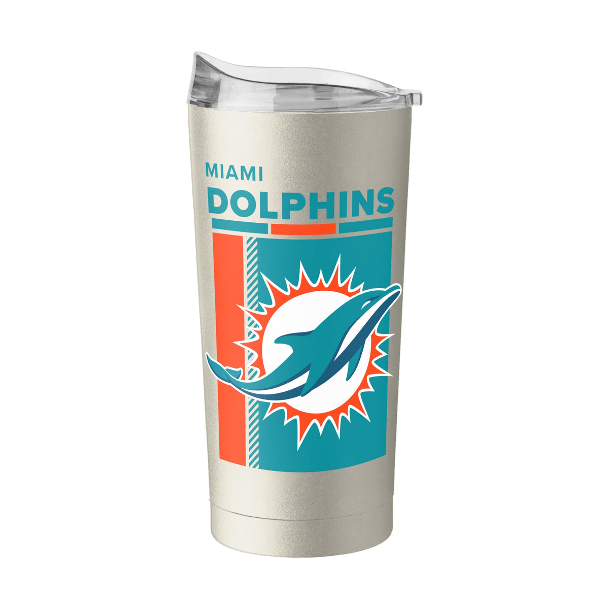 NFL Miami Dolphins Logo Brands Poster 20oz Tumbler