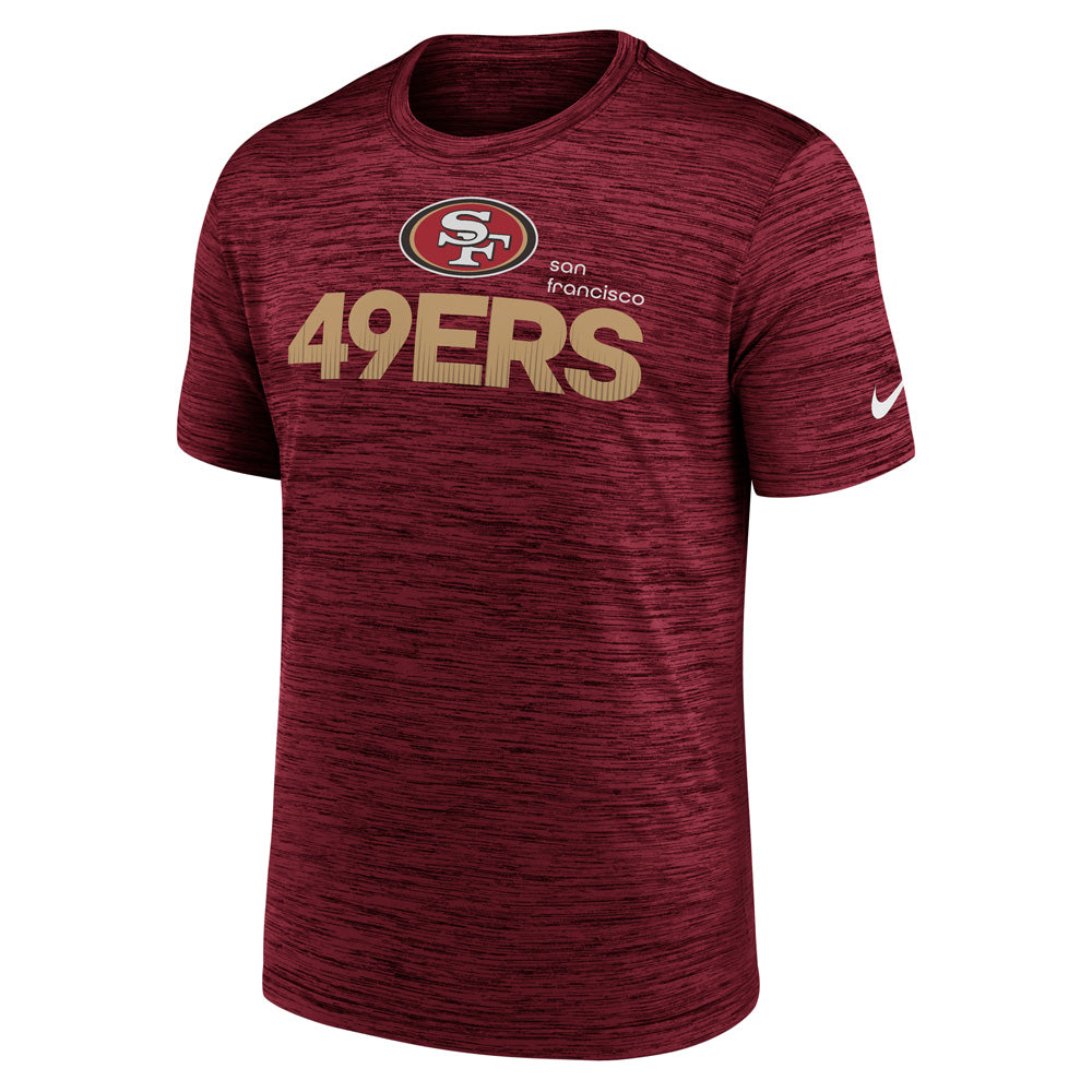 NFL San Francisco 49ers Nike 2024 Modern Velocity T-Shirt - Red