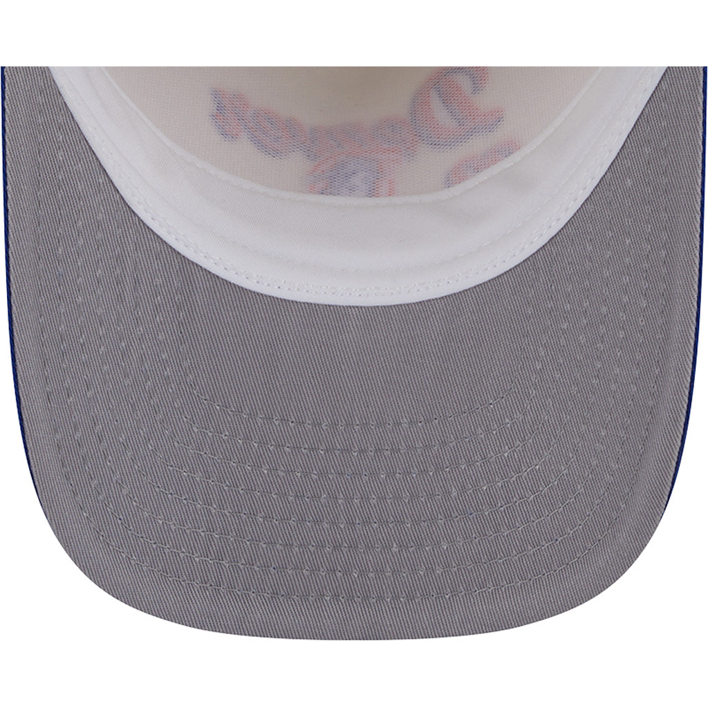 NFL Denver Broncos New Era Chainstitch Two-Tone 9FIFTY A-Frame Snapback Hat - Cream