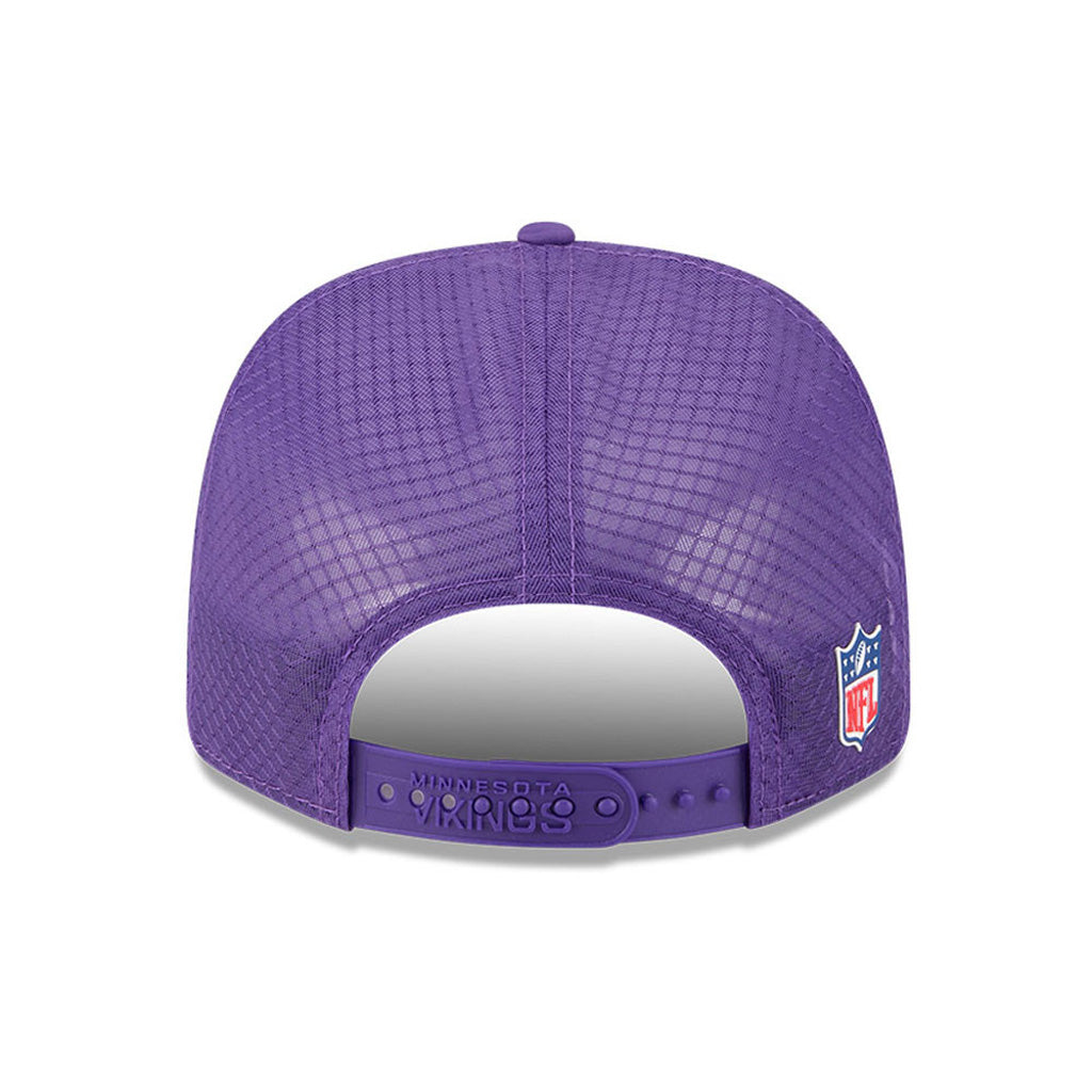 NFL Minnesota Vikings New Era 2025 Sideline 9SEVENTY Stretch-Snapback Hat - Purple