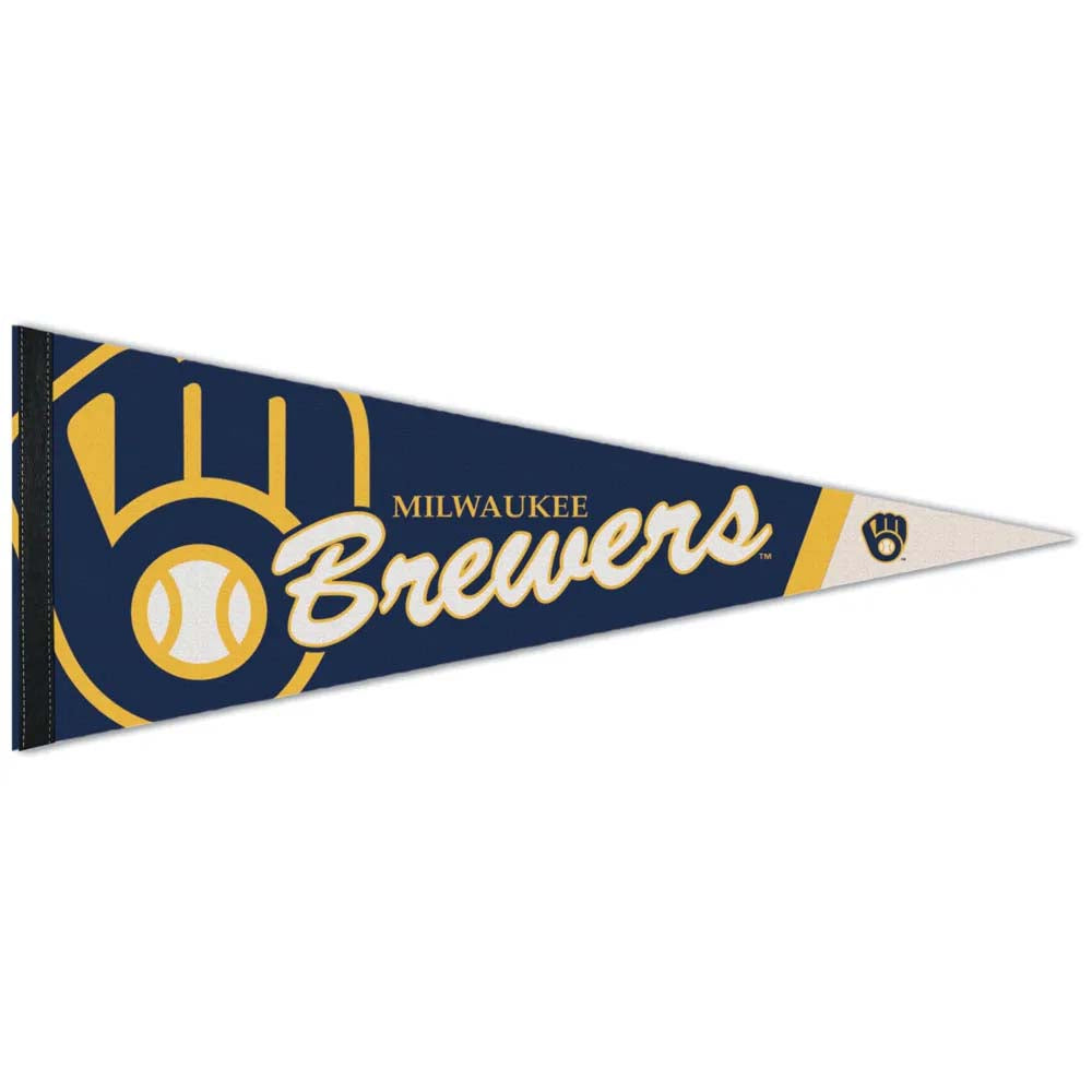 MLB Milwaukee Brewers Wincraft Stripe Premium Pennant