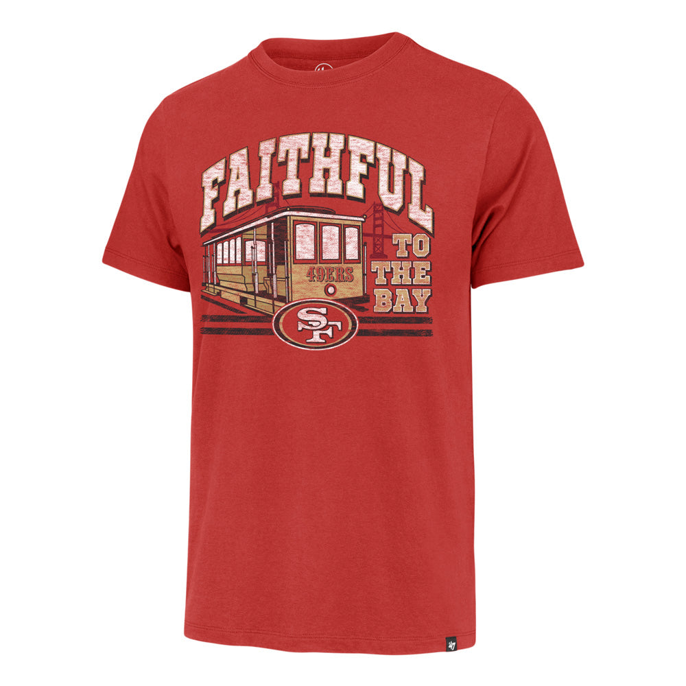 NFL San Francisco 49ers &#39;47 Regional Tram Franklin T-Shirt - Red