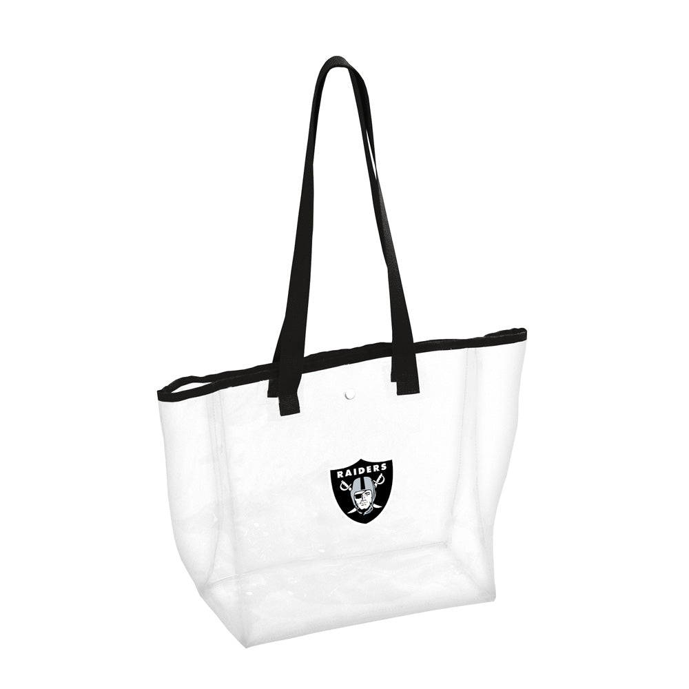 NFL Las Vegas Raiders Logo Brands Stadium Clear Gameday Tote