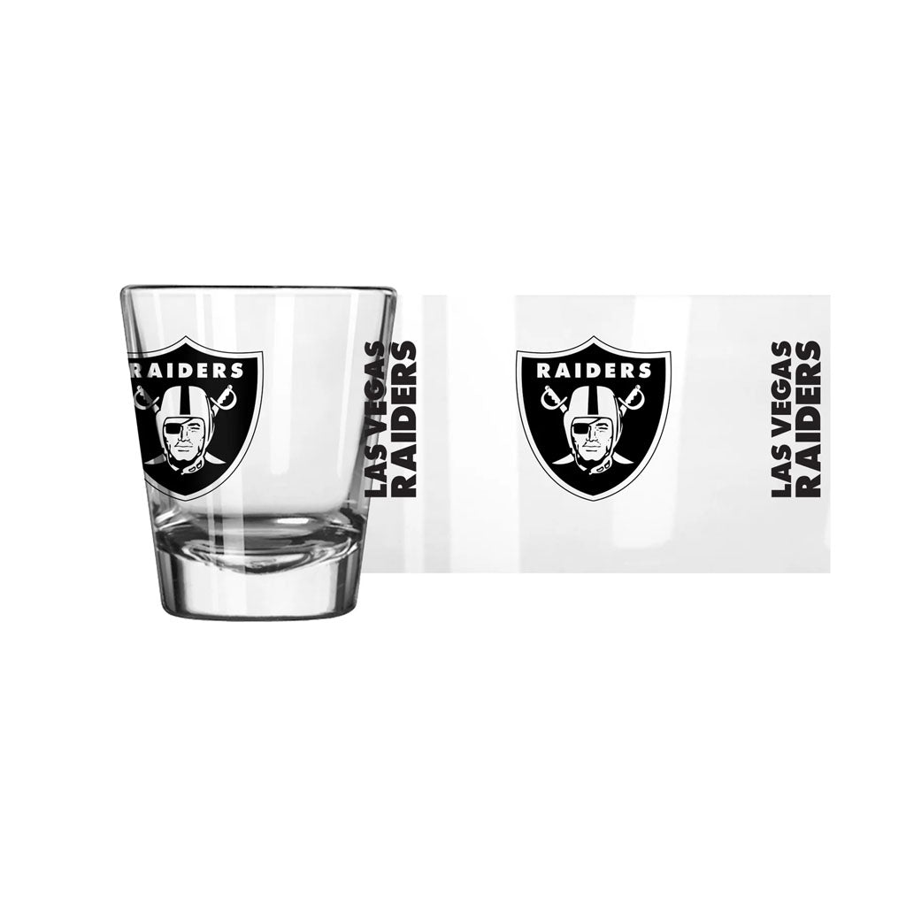 NFL Las Vegas Raiders Logo Brands Game Day 2oz Shot Glass