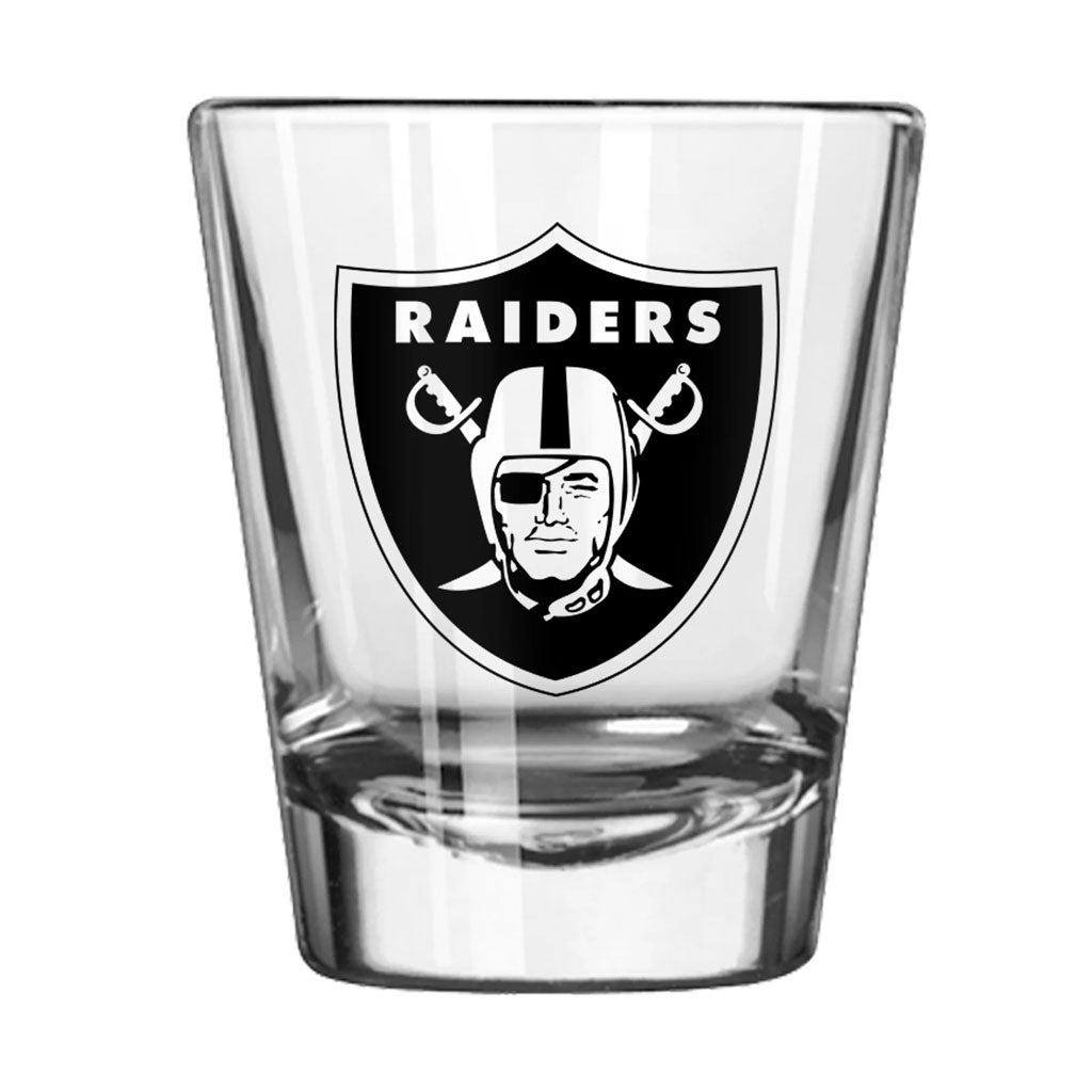 NFL Las Vegas Raiders Logo Brands Game Day 2oz Shot Glass