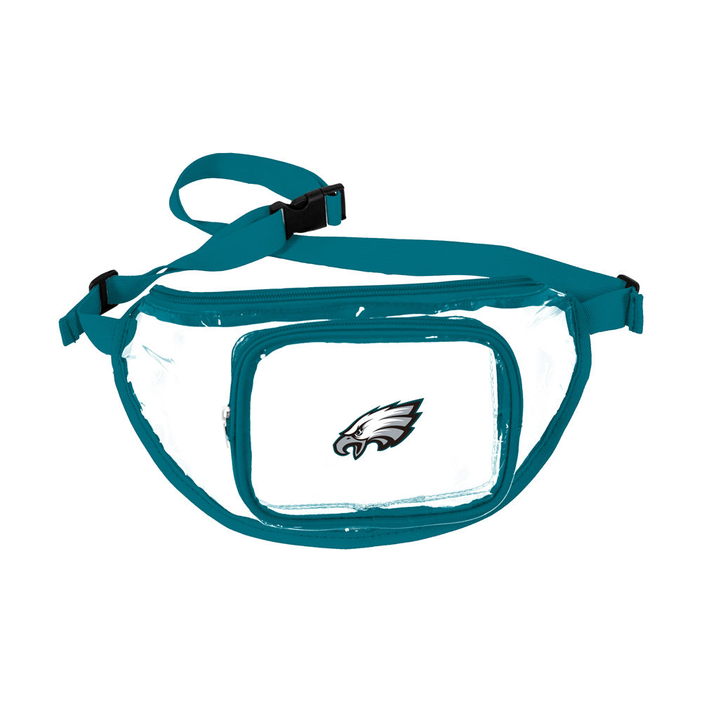 NFL Philadelphia Eagles Logo Brands Clear Gameday Fanny Pack