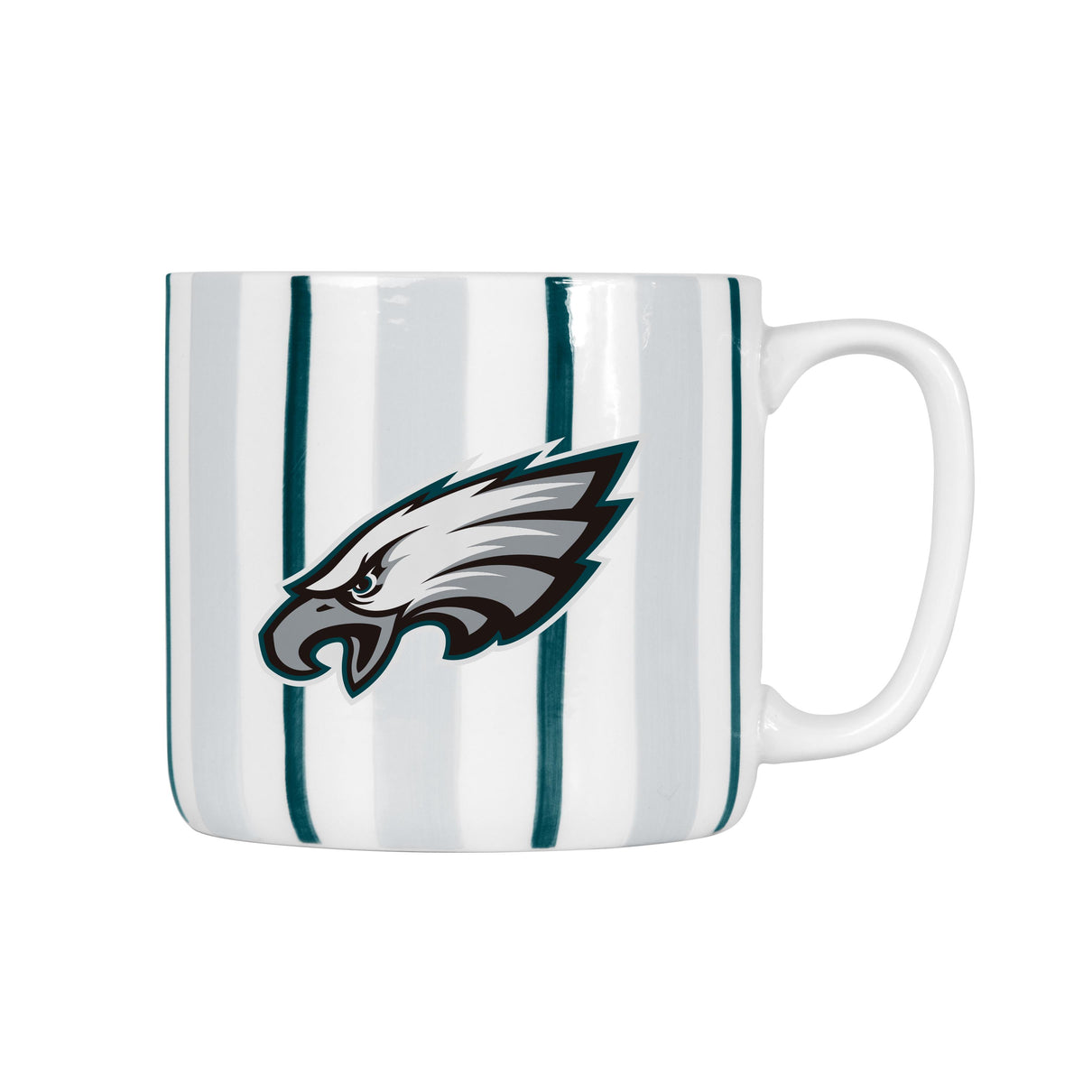 NFL Philadelphia Eagles Logo Brands 16oz Brush Stroke Mug