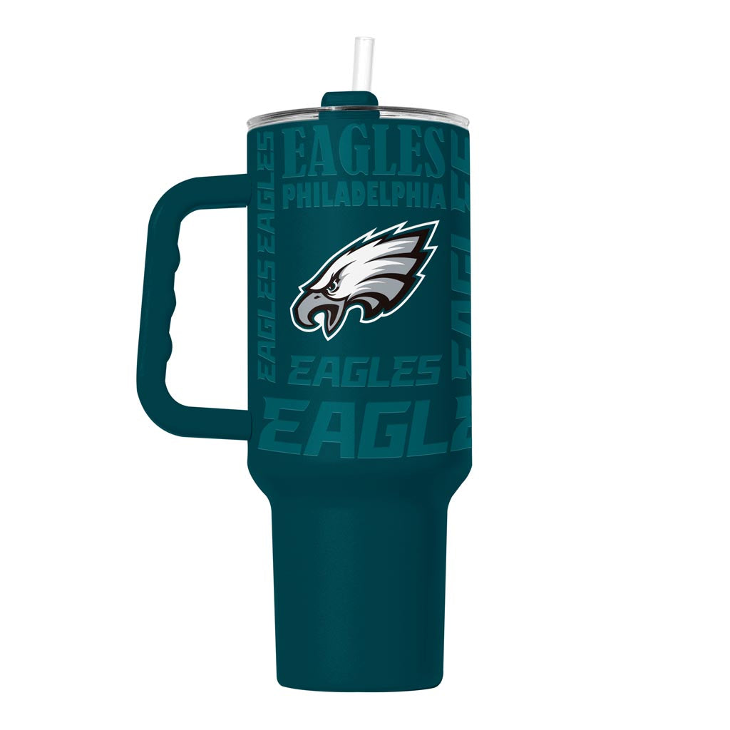 NFL Philadelphia Eagles Logo Brands 40oz Replay Tumbler - Green