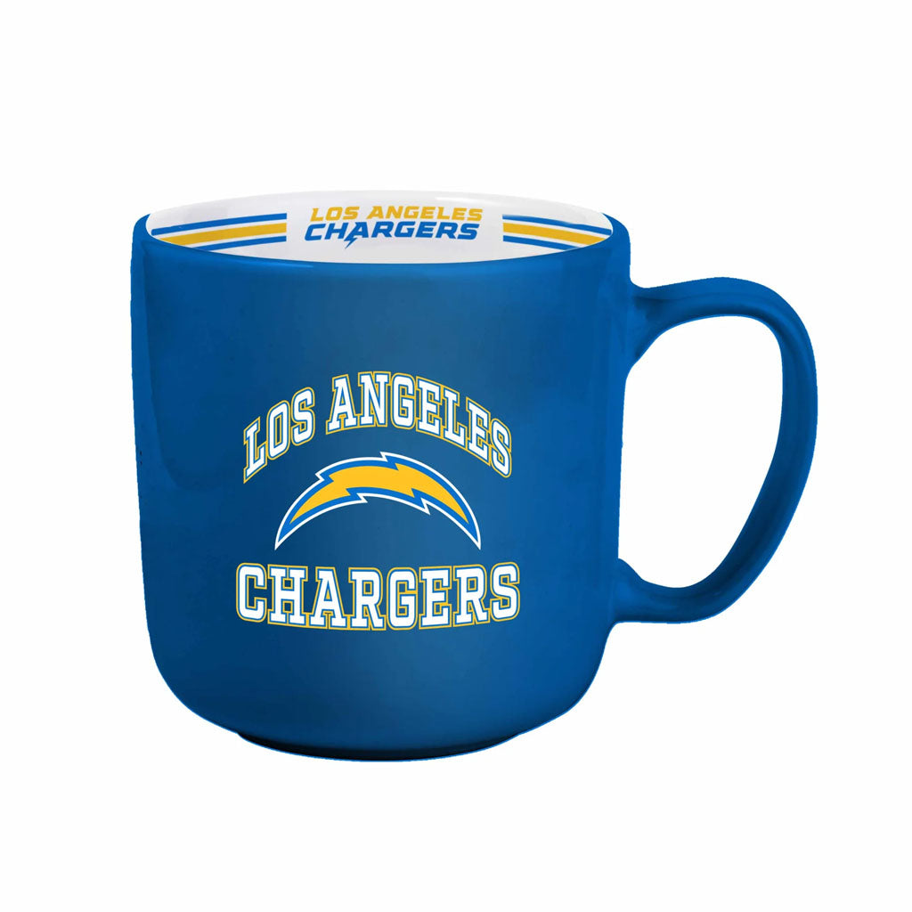 NFL Los Angeles Chargers Logo Brands 15oz Stripe Mug
