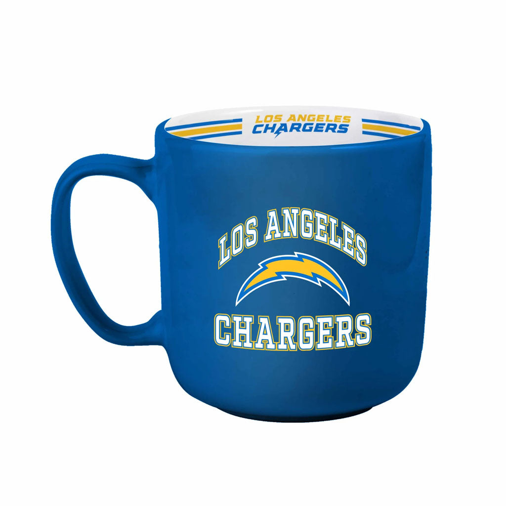 NFL Los Angeles Chargers Logo Brands 15oz Stripe Mug