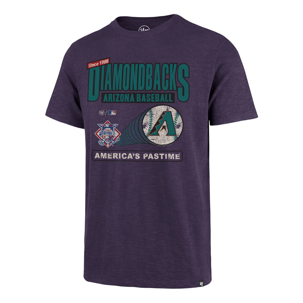MLB Arizona Diamondbacks &#39;47 Pastime Scrum T-Shirt - Purple