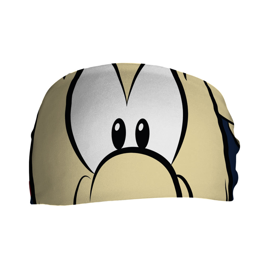 MLB Atlanta Braves Vertical Athletics Mascot Stare Headband - Navy