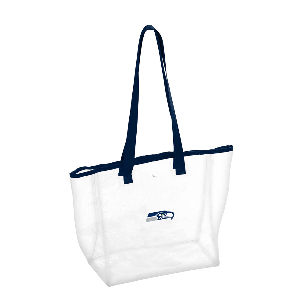 NFL Seattle Seahawks Logo Brands Stadium Clear Gameday Tote