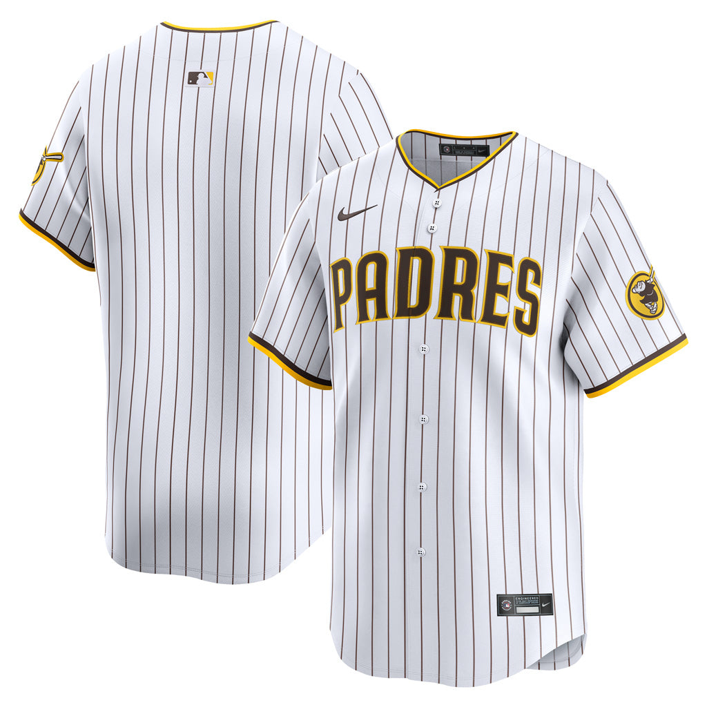 MLB San Diego Padres Nike Home Limited Jersey - White