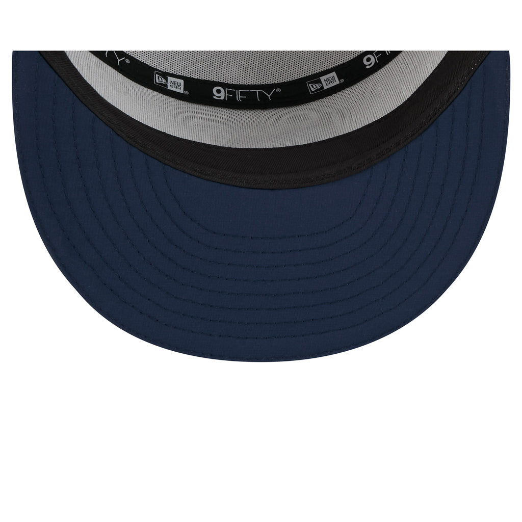 NFL Tennessee Titans New Era 2025 Training 9FIFTY Split Panel Snapback Hat - White