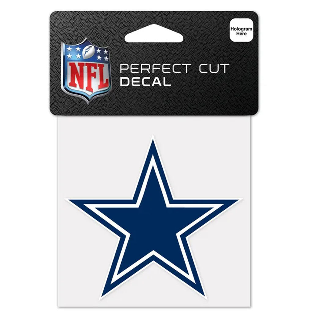 NFL Dallas Cowboys WinCraft Primary 4x4 Perfect Cut Decal