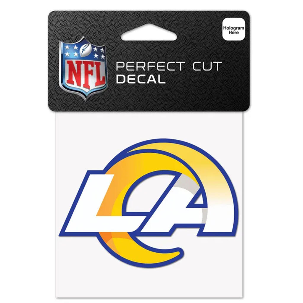 NFL Los Angeles Rams WinCraft Primary 4x4 Perfect Cut Decal