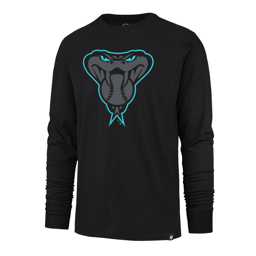 MLB Arizona Diamondbacks &#39;47 Teal Eyes Imprint Franklin Long Sleeve Tee