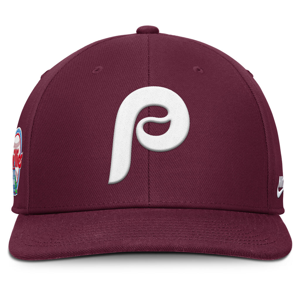 MLB Philadelphia Phillies Nike Coopertsown Dri-Fit Snapback Hat - Maroon