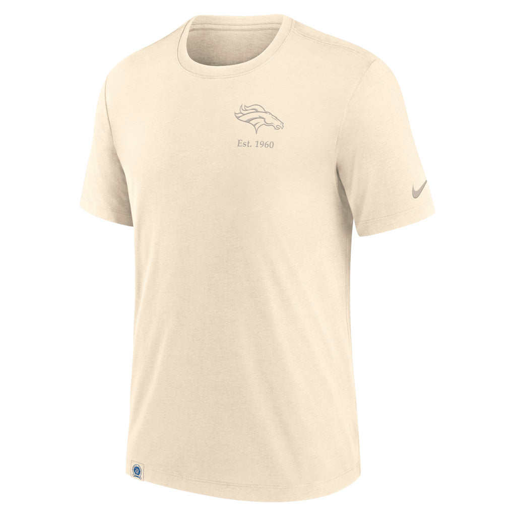 NFL Denver Broncos Nike Glory Triblend T-Shirt - Natural