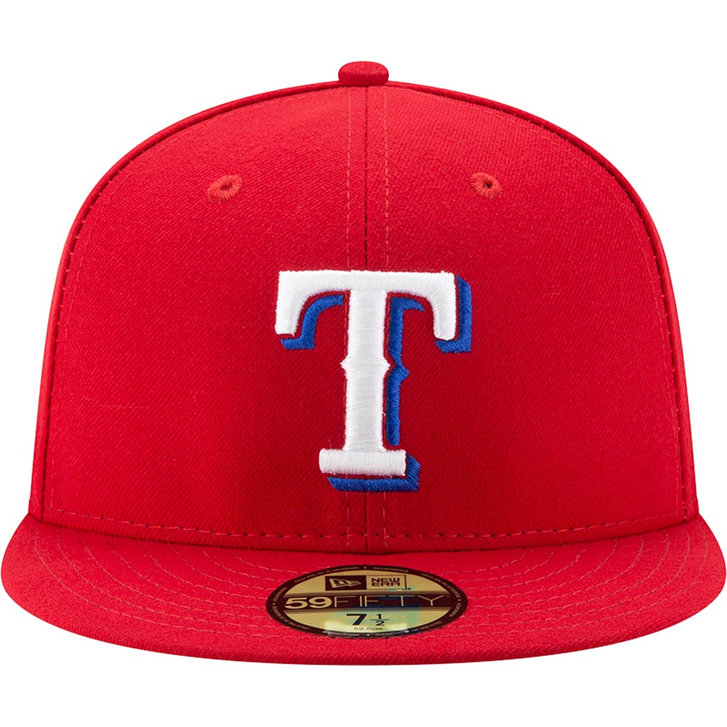 MLB Texas Rangers New Era Alternate Authentic Collection 59FIFTY Fitted Hat -Red