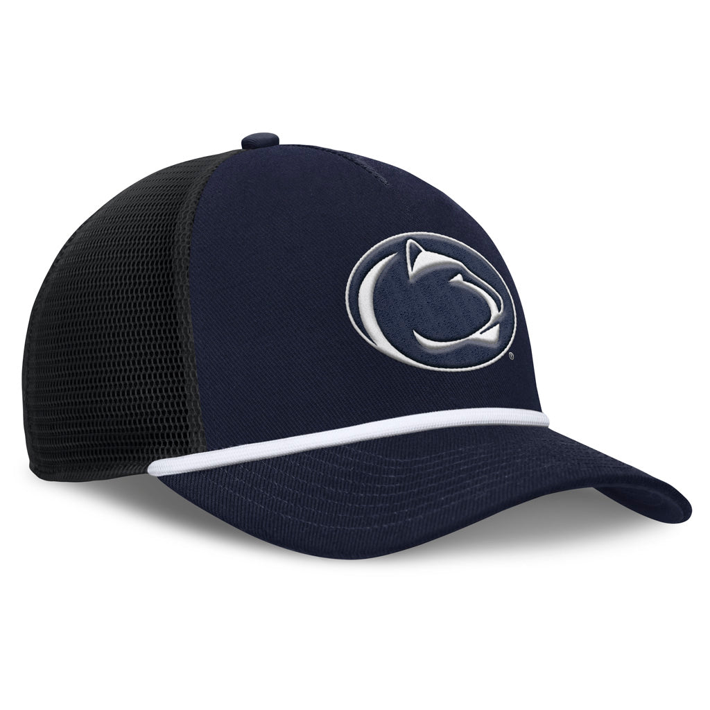 NCAA Penn State Nittany Lions Nike Primary Logo Snapback Trucker Hat - Navy