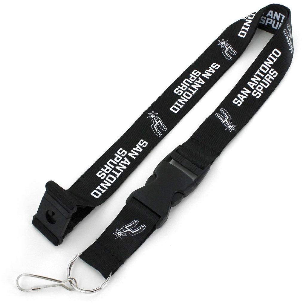 NBA San Antonio Spurs Aminco Lanyard - Black