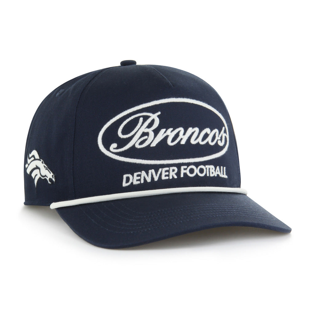 NFL Denver Broncos '47 Foundational Hitch Snapback Hat - Navy