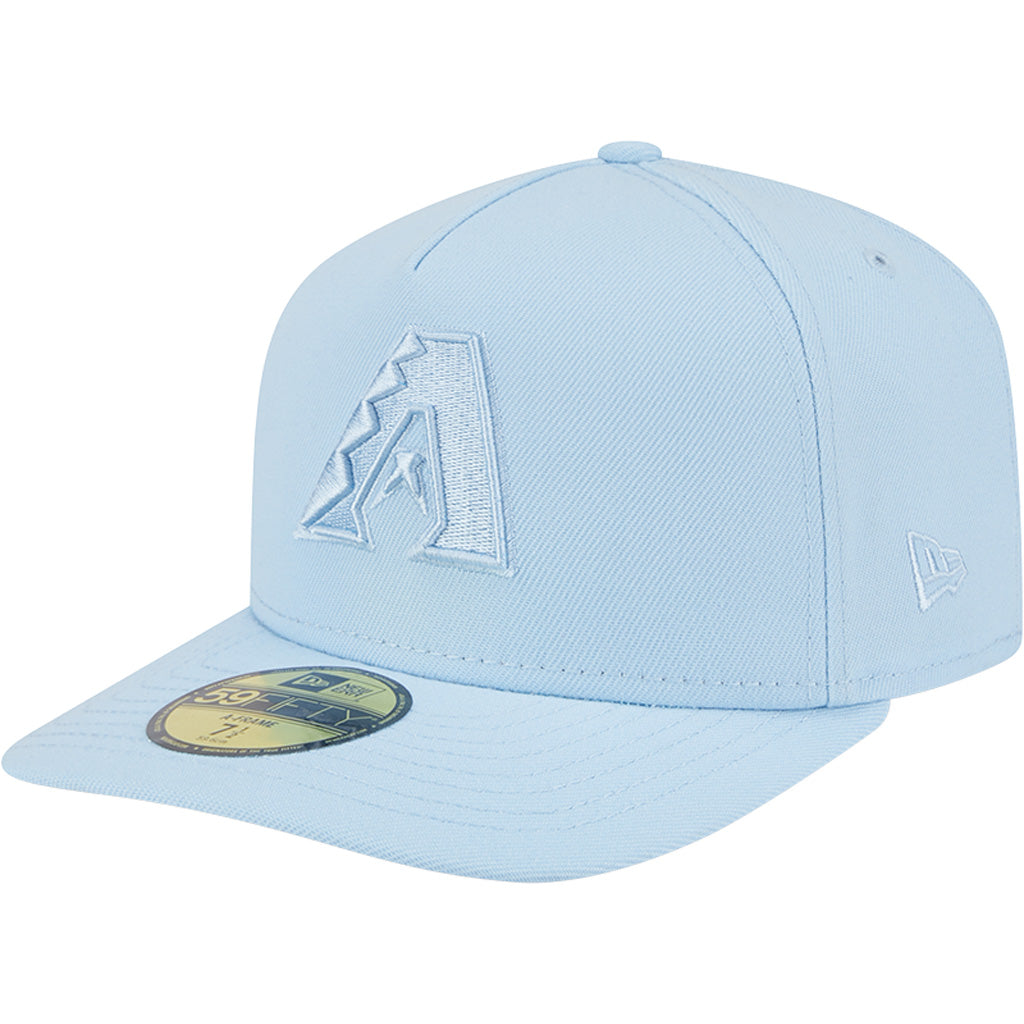 MLB Arizona Diamondbacks New Era Tonal Blue 59FIFTY A-Frame Fitted Hat - Blue