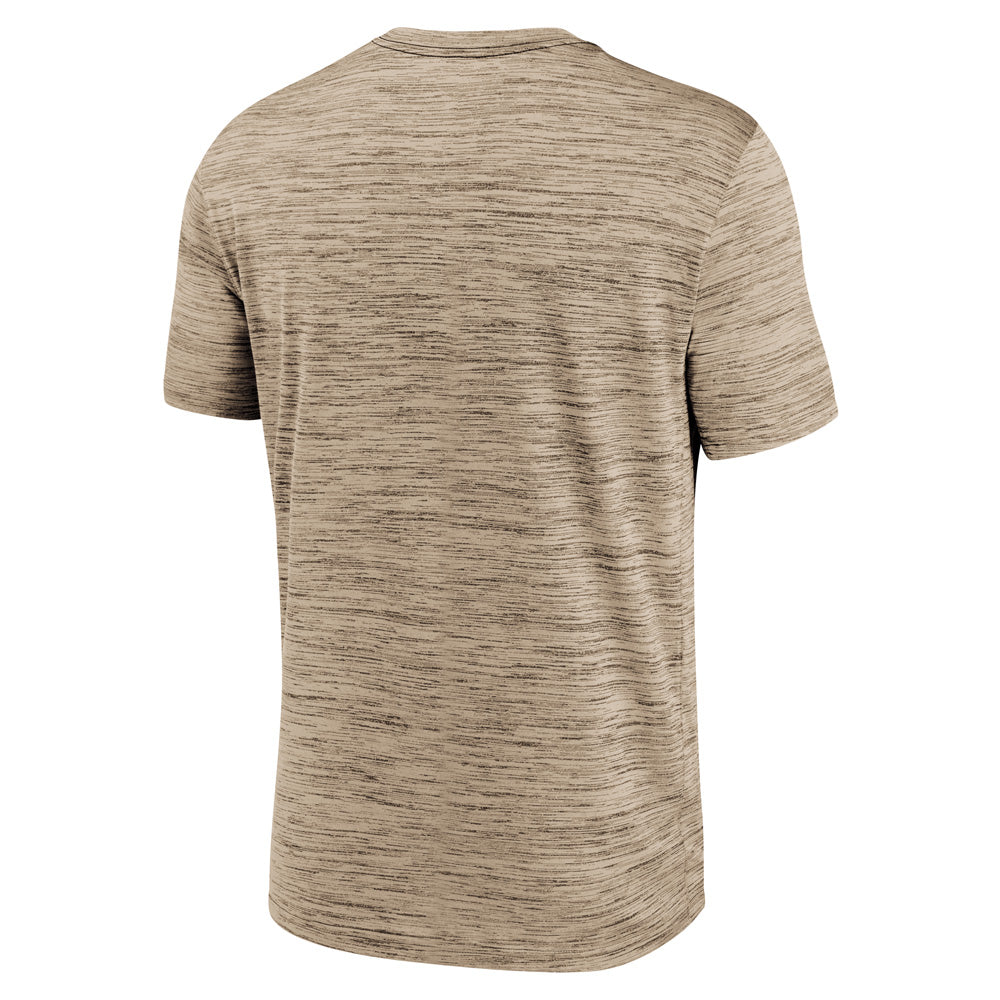 MLB San Diego Padres Nike Practice Velocity T-Shirt - Brown