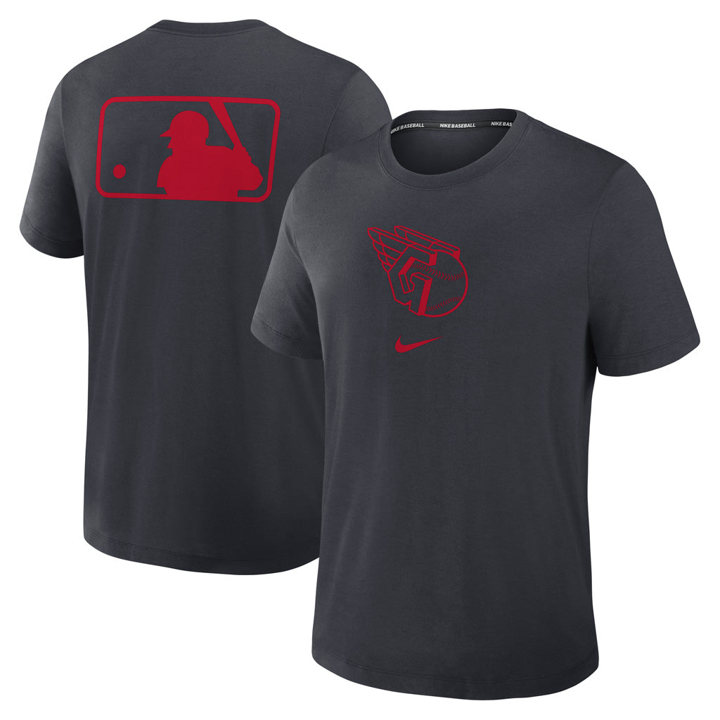 MLB Cleveland Guardians Nike 2025 Early Work T-Shirt - Black