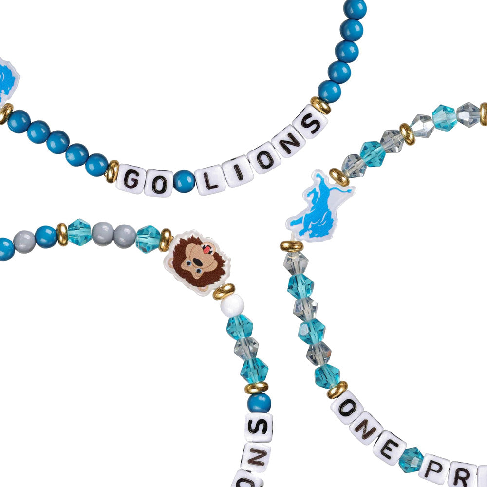 NFL Detroit Lions FOCO 3-Pack Friendship Bracelet