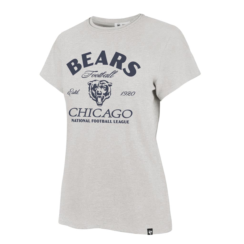 NFL Chicago Bears Women's '47 Break Free Frankie T-Shirt - Gray