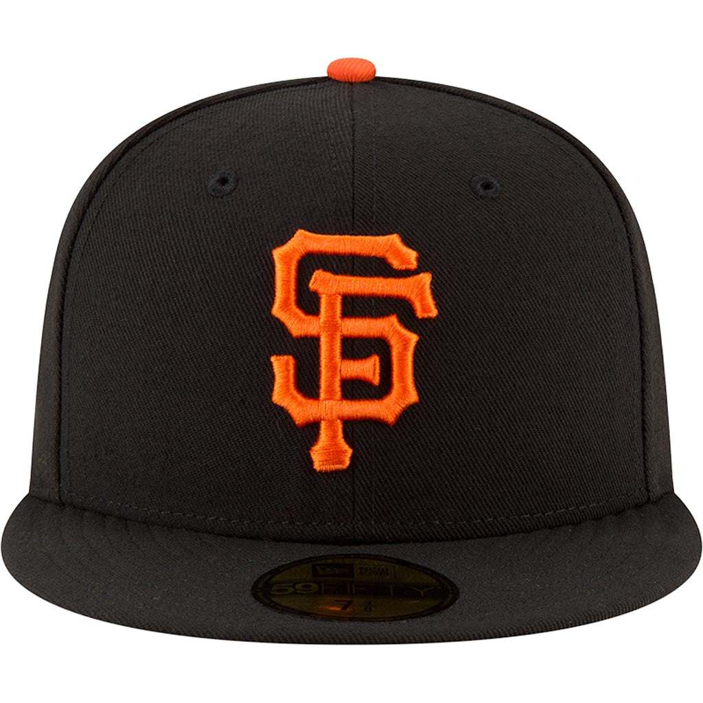 MLB San Francisco Giants New Era Authentic Collection Home On-Field 59FIFTY Fitted Hat - Black